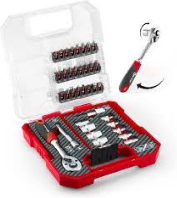 SET PUNTAS Y BOCALLAVE 37 PZAS 24001IC04006762Y L-CASE Kassette 37ltg LS