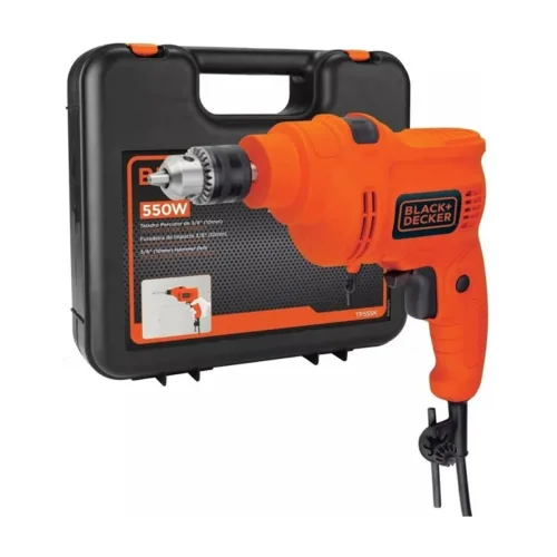 TALADRO PERCUTOR B&D - TP555K-AR - 550W - 10MM T